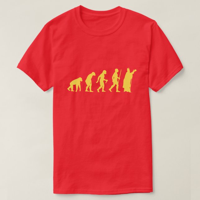 PAPAL EVOLUTION T-Shirt (Design Front)