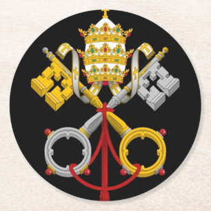 Papal Keys Coaster