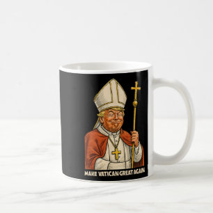 Papal Trump Fun Design With Pope Vestments 1 Coffee Mug