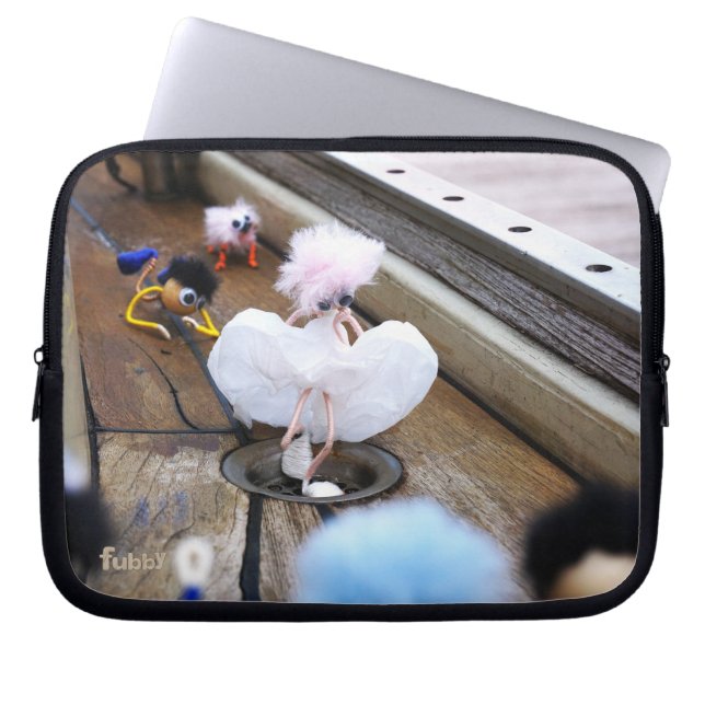 Paparazzi bij Fubby op rooster. Laptop Sleeve (Front)