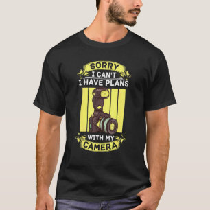 Paparazzi Photos Photographer Camera Photography T-Shirt