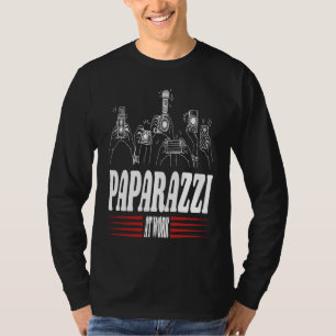 Paparazzi Work Cheerful Photography Illustration T-Shirt