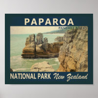 Paparoa National Park New Zealand Vintage