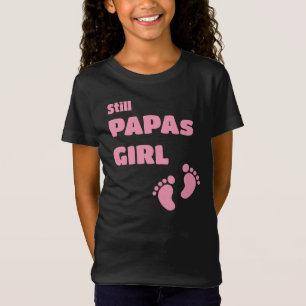 Papas Girl - Footprints T-Shirt