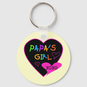 Papa's Girl Tees, Hats, Mugs, Buttons, clothing Key Ring