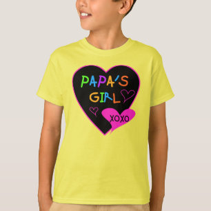 Papa's Girl Tees, Hats, Mugs, Buttons, clothing T-Shirt