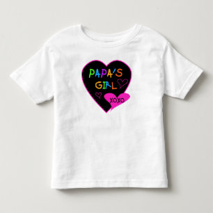Papa's Girl Tees, Hats, Mugs, Buttons, clothing Toddler T-Shirt