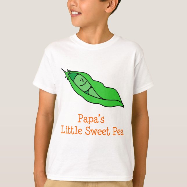 Papa's Little Sweet Pea T-Shirt (Front)