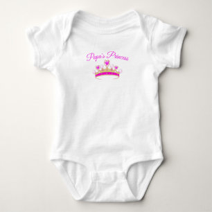 Papa's Princess Personalised Baby Bodysuit