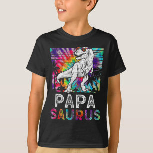 Papasaurus Dinosaur Papa Saurus Family Matching Ti T-Shirt