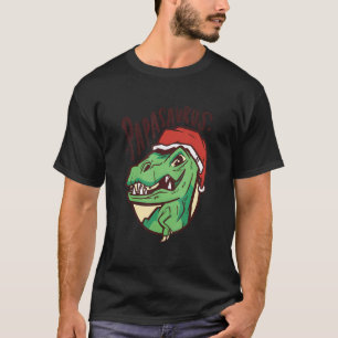 Papasaurus Rex Dinosaur Papa Saurus Family Matchin T-Shirt
