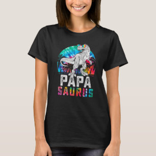 Papasaurus Rex Dinosaur PapaRex Saurus Family Matc T-Shirt
