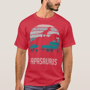 Papasaurus TRex Dinosaur T-Shirt
