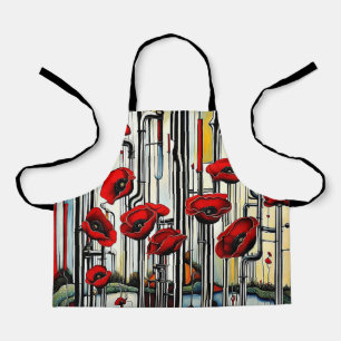 Papaveri Tubolari 1 Apron
