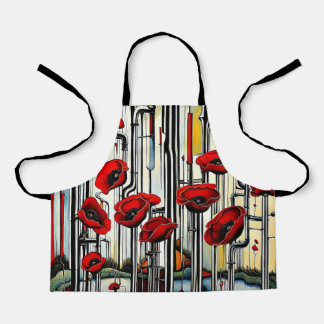 Papaveri Tubolari 1 Apron