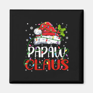 Papaw Claus Christmas Santa Matching Family Xmas P Magnet