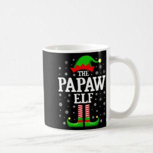 Papaw Elf Funny Christmas Family Matching  Coffee Mug