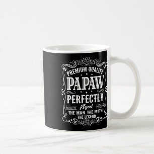 Papaw Fathers Day Grandpa Gift For Men Coffee Mug