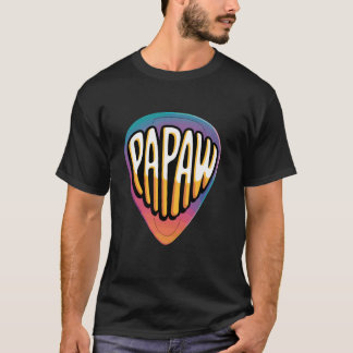 Papaw Guitar Pick Father's Day for Guitar Player G T-Shirt