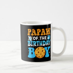 Papaw Of The Birthday Boy Milk And Cookies 1st Bir Coffee Mug