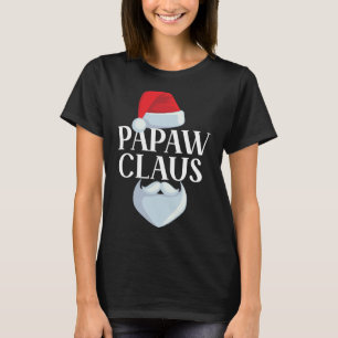 Papaw Santa Claus Christmas Matching Family Pajama T-Shirt