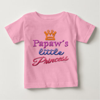 Papaw's Little Princess Baby Toddler T-Shirt