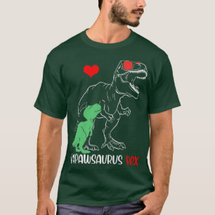 Papawsaurus Daddy Re Autism Awareness Proud Dad T-Shirt