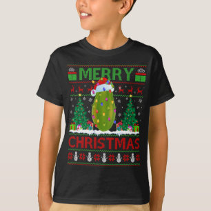 Papaya Fruit Lover Xmas Tree Ugly Santa Papaya Chr T-Shirt