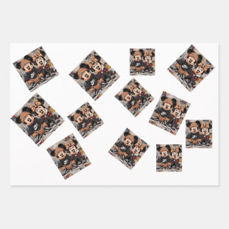 Papel de Regalo en Hojas Personalizadas – Diseño C Wrapping Paper Sheet