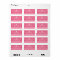Papel Picado Address Labels - Pink