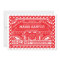 Papel Picado Birthday Party Invite - Red