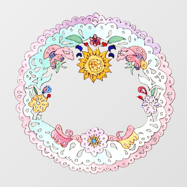 Papel Picado, Hispanic folk art (Sheet)