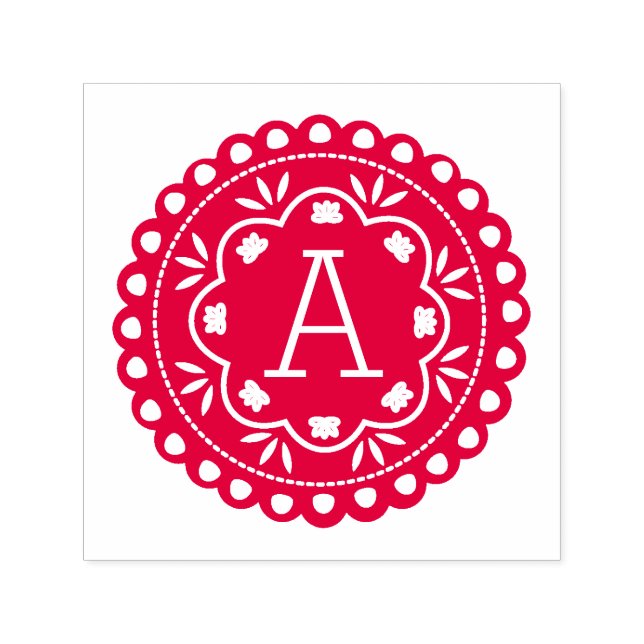 Papel Picado Self-inking Stamp (Design)