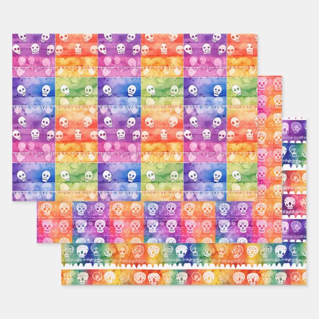 Papel Picado Wrapping Paper (Set)
