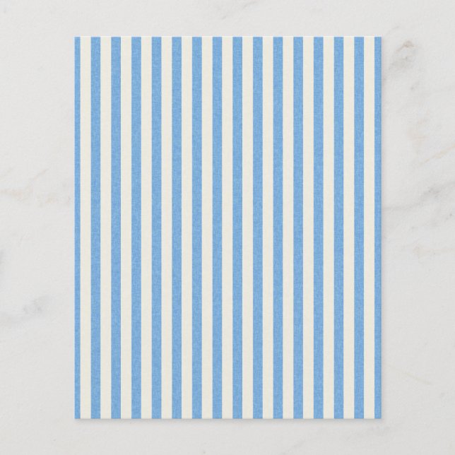 paper152 LIGHT BLUE WHITE PAPER STRIPES PATTERN BA (Front)