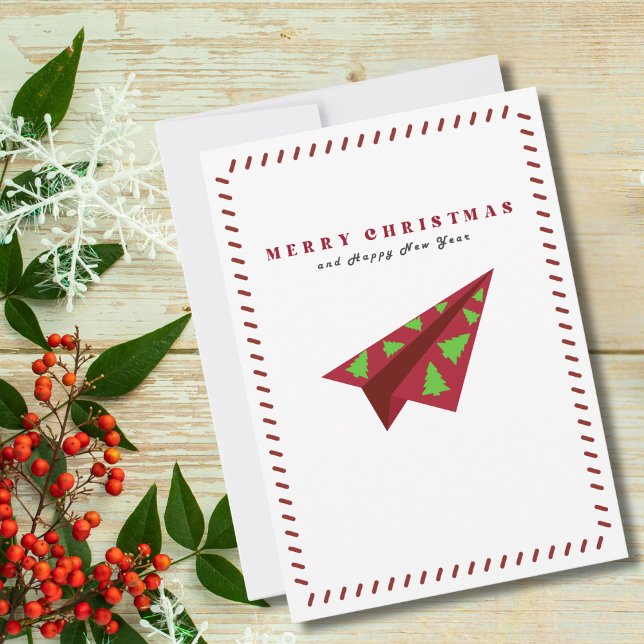 Paper Aeroplane Christmas Tree minimalist Custom (Creator Uploaded)