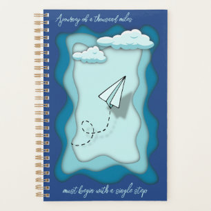 Paper aeroplane Journey, Adventure, Travel Planner