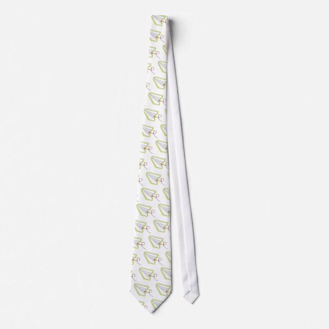 Paper Aeroplane Tie (Front)