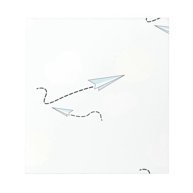 paper aeroplanes notepad (Front)