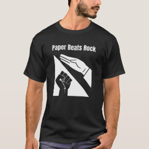 Paper Beats Rock T-Shirt