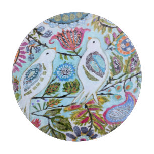 Paper Birds I Cutting Board