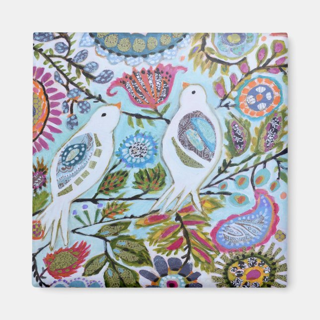 Paper Birds I Magnet (Front)