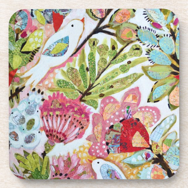 Paper Birds II Coaster (Front)
