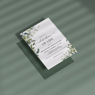 PAPER Botanical Celebration of Life Memorial