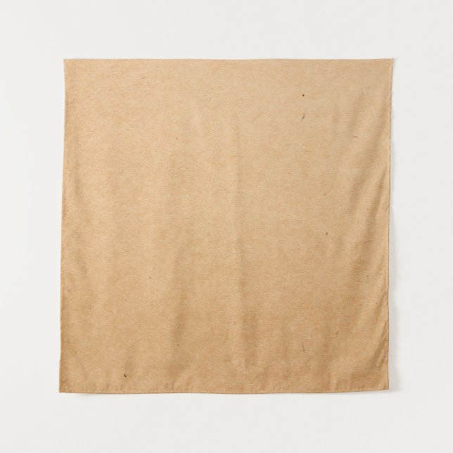 Paper brown texture background tapestry (Front)
