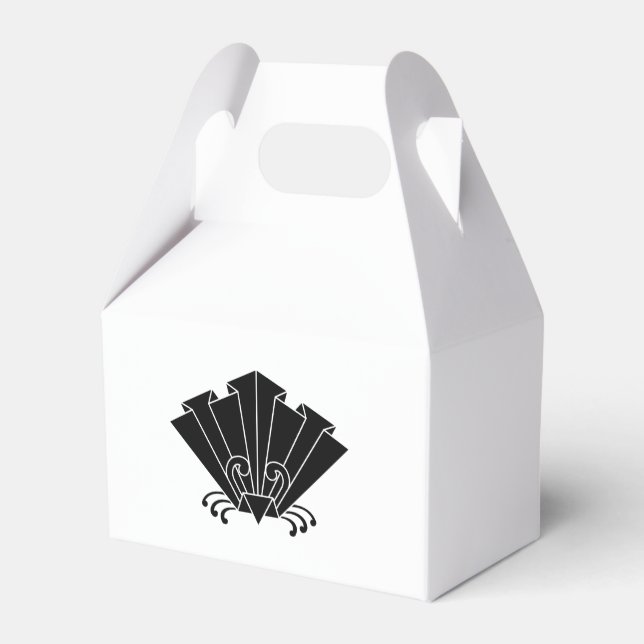 Paper butterfly favour box (Back Side)