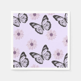 Paper butterfly napkins