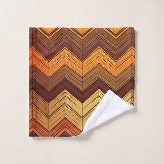 Paper Chevrons Bath Towel Set