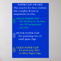 Paper Clip Award