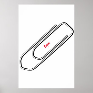 Paper Clip Poster